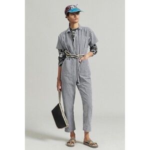 Rachel Comey Barrie Jumpsuit in Black Gingham - Size 4